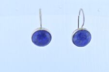 9ct gold lapis lazuli earrings
