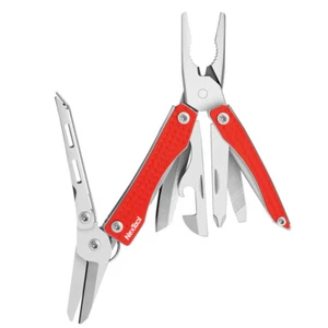 NexTool Mini Flagship Red Compact Multi-Tool with 10 Functions - Picture 1 of 5