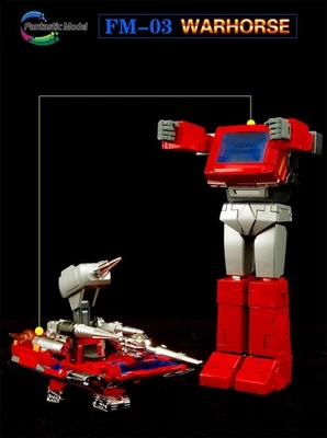 Fantastic Model FM-03 FM03 Warhorse Ironhide G1 MP Action Figure toy in stock - Image 1 of 4