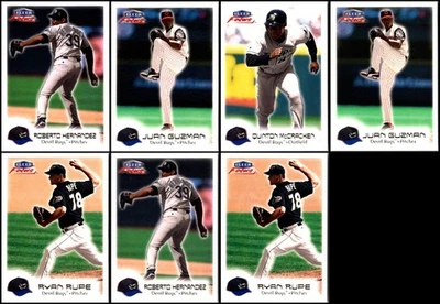 Lote de cartas Fleer Focus Tampa Bay Devil Rays (7) - GOING, GOING... ¡CASI DESAPARECIDO! HACER... Foto 1 de 2