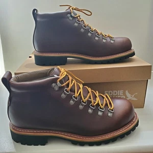 Brand new $250 Eddie Bauer K-6 Waterproof Men’s Hiking Boot TimberBrown Size 10 - Picture 1 of 4