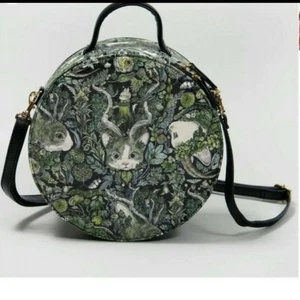 Yuko Higuchi HORNS Vanity Bag Φ20 cm / Φ7,9 pollici nero Boris Zakkaten NUOVO mai aperto - Foto 1 di 6