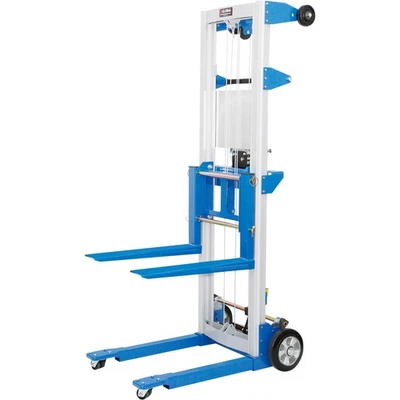 Global Industrial Lightweight Hand Operated Lift Truck 400 Lb. Capacity Fixed - Image 1 of 4