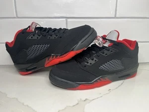 Nike Air Jordan 5 Retro Low Alternate 90 Sz 5.5 Y/ 7 Women’s Bred 4 314338 001 - Picture 1 of 8