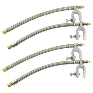Fits Standard Valve Treads Dual Valve Extensions 10" Valve Extensions Copper Nut - Picture 1 of 25