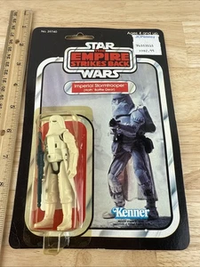 1980 Star Wars Imperial Stormtrooper Hoth Figure - Kenner - 31 Back Sealed - Picture 1 of 10