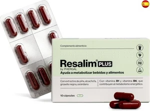 ResalimPLUS - Complemento Alimenticio para Ayudar a Metabolizar Bebidas y - Imagen 1 de 9
