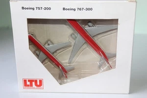HERPA TWO MODEL SET 1:500 BOEING 757-200 & 767-300 - LTU INTERNATIONAL - Picture 1 of 3