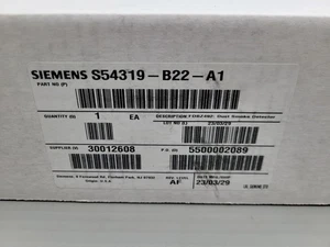 NEU Siemens S54319-B22-A1 Modell FDBZ492 Kanalrauchmelder - Bild 1 von 4
