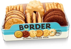 Border Sharing Box Biscuits 4 x 400g Multi Pack For Tea Time Or Family Treats - Picture 1 of 2