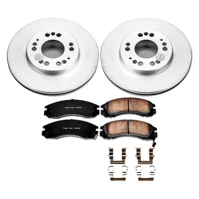 PowerStop CRK798 Brake Kit For Mitsubishi Eclipse 1992-2000 Front Foto 1 de 4