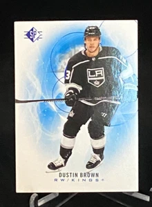 2020-21 SP Hockey Blue #82 Dustin Brown Los Angeles Kings - Picture 1 of 2