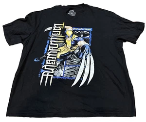 Marvel Red Chapter T Shirt Mens 2X Black The Wolverine - Picture 1 of 7