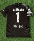 Alisson Becker Signed Liverpool Fc Ucl European A. Becker 1 Shirt (Aftal Coa)