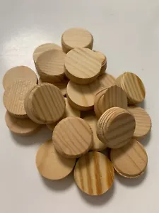 Querholzplättchen Konusplättchen Holzplättchen Kiefer 30 mm ø , 23 Stck ( 30mm ) - Bild 1 von 1
