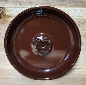 Nora Fleming BROWN Melamine Round Dainty Dish - NEW - Picture 1 of 6