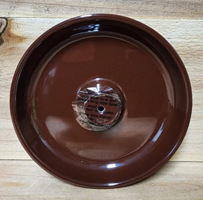 Nora Fleming BROWN Melamine Round Dainty Dish - NEW - Image 1 of 4