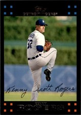 2007 TOPPS #511 KENNY ROGERS DETROIT TIGERS
