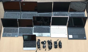 11x Dell Laptops + Chargers - PARTS / SPARES - Picture 1 of 12