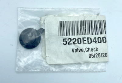 Válvula de retención para lavavajillas LG #5220ED4004A *Nuevo OEM* Foto 1 de 2