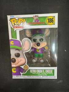 Funko Pop Ad Icon ~ Retro Chuck E Cheese ~#186 - Picture 1 of 2