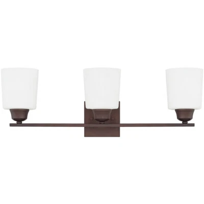Capital Lighting Bronce Haden Tocador Baño 3 Luces 25" Accesorio Foto 1 de 2