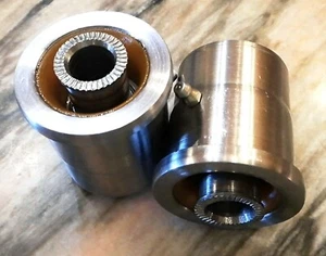 05-10 Jeep Grand Cherokee LCA Fork Strut Hybrid Spherical Bushings Bearings (2) - Picture 1 of 8