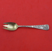 Arlington by Towle Sterling Silver Ice Cream Fork Gold Washed Original 5 3/8"