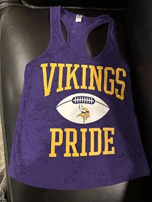 Camisa sin mangas pequeña rosa Vikings Pride  Foto 1 de 3