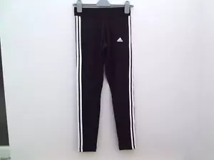 ADIDAS WOMENS LEGGING IN BLACK SIZE 8-10   NWOT - Picture 1 of 5