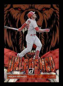  2022 Donruss Unleashed Red #11 Nolan Arenado St. Louis Cardinals #4/149