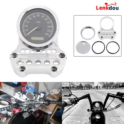 Speedometer Bracket Relocation Indicator Clamp For Harley Sportster XL883 XL1200 - Image 1 of 4