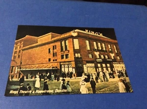KINGS THEATRE & HIPPODROME, DUNDEE ART POSTCARD- FREEPOST UK - Picture 1 of 7