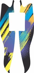 M7 VIRTUOSO EVK STYLE NASSAU STICKER - KARTING - OTK - EVK M7 - Picture 1 of 3