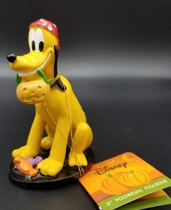 Disney Pirate Pluto 5" Polyresin Halloween Decoration Figurine - New - Picture 1 of 8