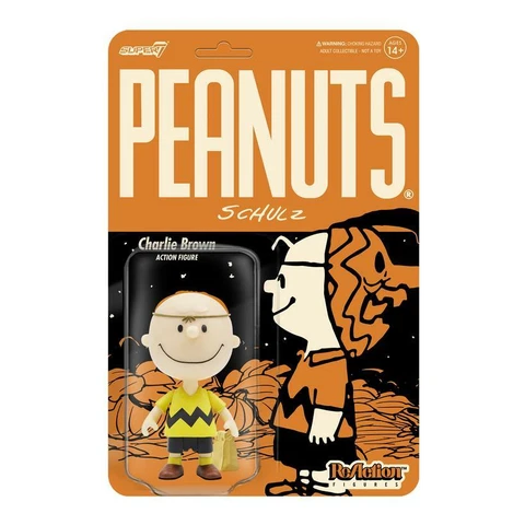 Super7 Peanuts ReAction Figure Wave 4 - Masked Charlie Brown Cover