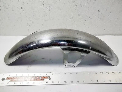 HONDA 81 CM400E FRONT FENDER 61100-447-670 CM400 CM 400E CM450E CM 450E 450 jh - Image 1 of 4