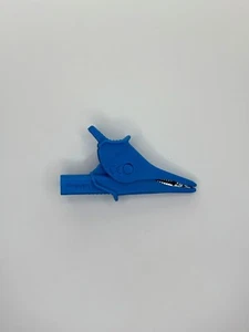 Megger blau große Krokodilklemme 1014-291 MFT Ersatz - MFT-X1 & MFT17xx - Bild 1 von 5