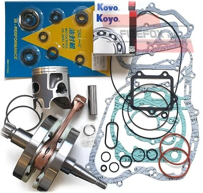Kit Ricostruzione Motore Yamaha YZ250 2003 - 2023 Mitaka Inc Guarnizioni Pistone Pedivella