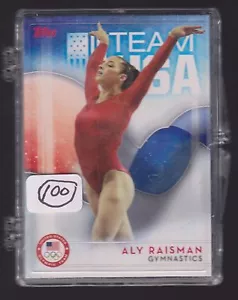 (100) 2016 TOPPS OLYMPIC ALY RAISMAN CARDS #64 HUGE LOT ~ USA GYMNASTICS LEGEND! - Picture 1 of 2