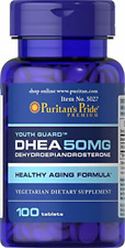 DHEA Anti-Aging 50 mg 100 Tablets by Puritan's Pride