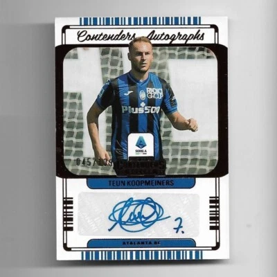 2022-23 Panini Chronicles Contenders Autographs Card : Teun Koopmeiners #045/139 - Image 1 of 2