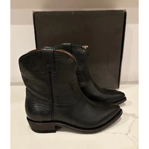 Stivaletti western Frye Billy, pelle nera da donna taglia 5,5 - Foto 1 di 5