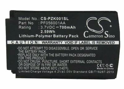 CAMERON SINO 2.59Wh 700mAh Li-Polymer 3.7V Battery for Parrot ZIK P/N:PF056001AA