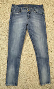  Delia's Taylor Low Rise Distressed Skinny Stretch Jeans sz, 5 (29x31)      