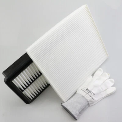 Filtro de aire de motor y cabina con guantes para Kia Sedona 2011-2012 2014 V6 3,5 L Foto 1 de 4