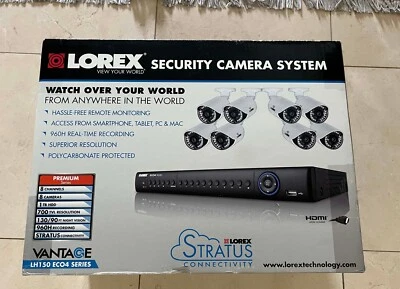Lorex LH1896 960H 8CH DVR Surveillance Kit 1TB HDD & 8 IP66 700TV Cameras  NEW!! - Image 1 of 4