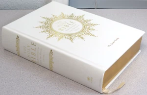 Holy Bible with illustrations from Vatican Library 1996 first Edition - White - Picture 1 of 13