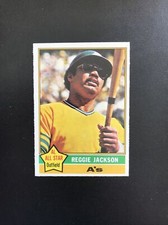1976 O-PEE-CHEE #500 REGGIE JACKSON HOF OAK A’s— QUALITY EXAMPLE💥*** (wph)