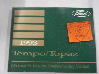 1993 年福特 TEMPO TOPAZ 电动真空管手册 — 第 1/4 张图片